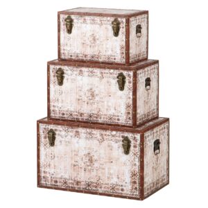 Set 3 baules 59x35x35 49x30x30 39x25x25 cm