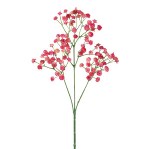 Rama paniculata poliéster fucsia 20x20x65 cm
