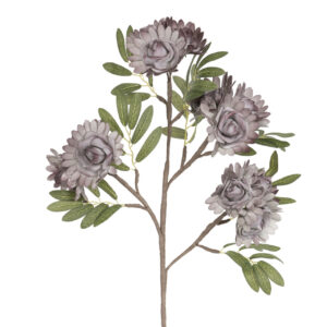 Flores foam morado 35x45x96 cm
