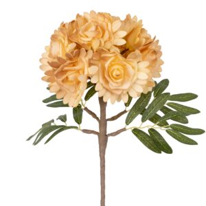 Flor foam amarillo 30x30x82 cm