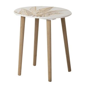 Mesa auxiliar madera talla 45x45x50 cm