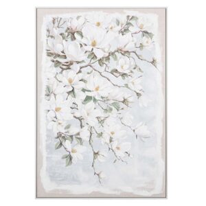 Cuadro almendro 80% pintado a mano 80x4x120 cm