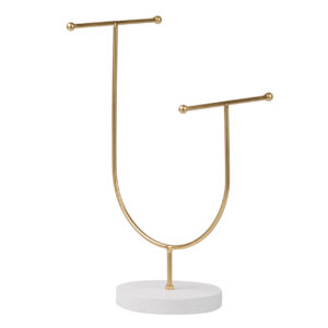 Soporte joyero metal 16x10x26 cm