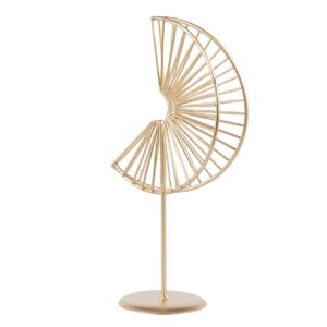 Figura decoracion metal 15x15x29 cm