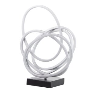 Figura decoracion metal 29x15x36 cm