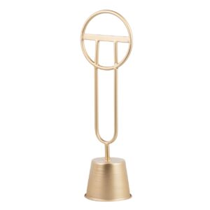 Figura decoracion metal 13x10x41 cm