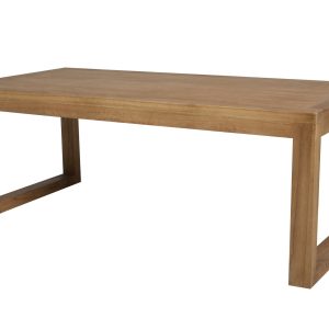 Mesa de centro madera mindi marrón 120x60x45 cm