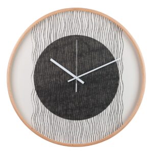 Reloj de pared metal natural 60x4,5x60 cm
