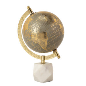 Bola del mundo decoracion 15x15x23 cm