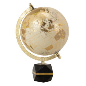 Bola del mundo decoracion 20x20x33 cm