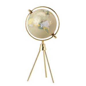 Bola del mundo decoracion 15x15x25 cm