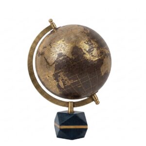 Bola del mundo decoracion 20x20x33 cm