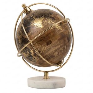 Bola del mundo decoracion 15x15x20 cm