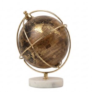 Bola del mundo decoracion 23x23x28 cm