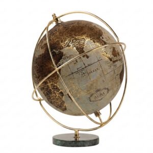 Bola del mundo decoracion 18x18x23 cm