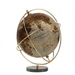 Bola del mundo decoracion 23x23x28 cm