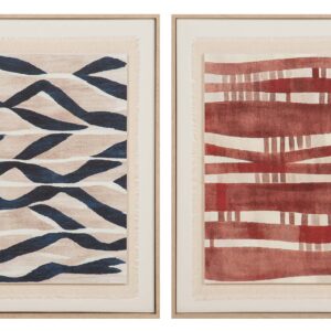 Set 2 cuadros con relieve 50x3x70 cm