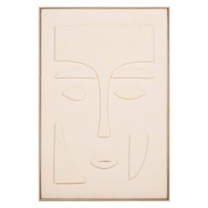 Cuadro abstracto con relieve 80x4x120 cm