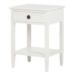 Mesita MDF pino beige 48x40x66 cm