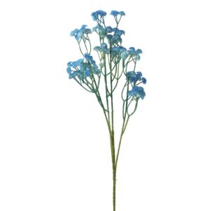 Flores paniculata poliéster azules 20x20x64 cm