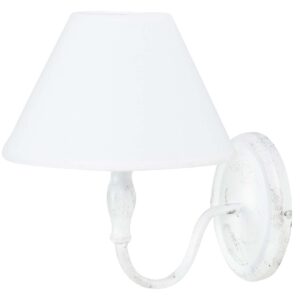 Aplique de pared metal gris 20x27x25 cm