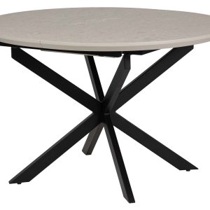 Mesa de comedor extensible MDF 120-160x90x75 cm