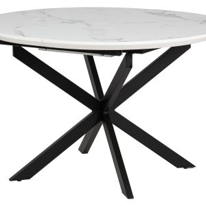 Mesa de comedor extensible MDF 120-160x90x75 cm