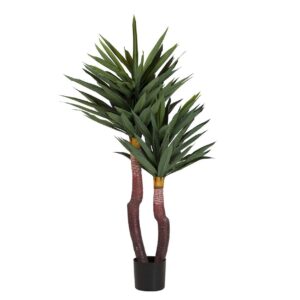 Planta yucca gloriosa con maceta 55x55x145 cm