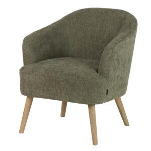 Sillon chenilla verde 72x71x79 cm