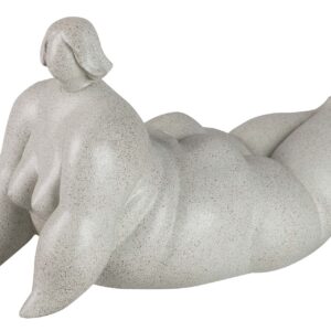 Figura mujer resina yoga 35x18x20 cm