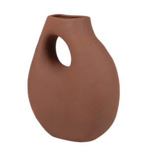 Jarrón cerámica terracota 25x12x30 cm