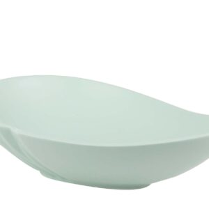 Centro de mesa cerámica azul 40x27x10 cm