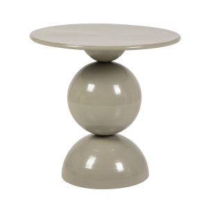 Mesita metal gris 50x50x50 cm