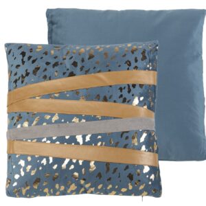 Cojín poliéster / velvet 45x13x45 cm