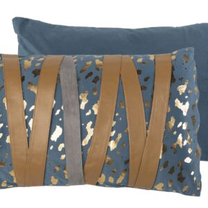 Cojín poliéster / velvet 53x13x33 cm
