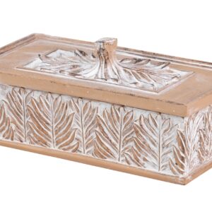 Caja resina natural 20x10x7,5 cm