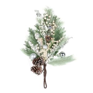 Rama navidad champagne h. 75 cm